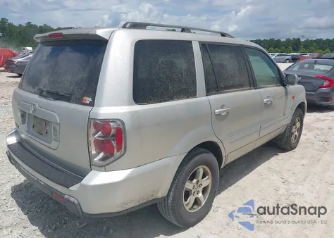 2006 Honda Pilot Ex-L из США, поврежденный, VIN 5FNYF28606B006851